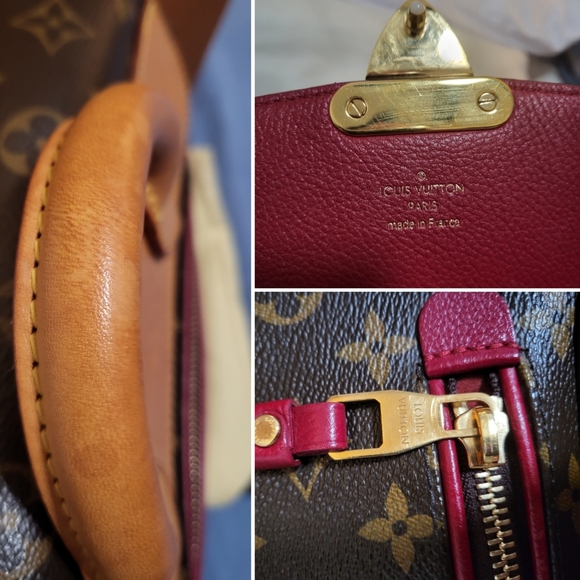 Authentic Louis Vuitton Eden MM in Rouge color - Picture 7 of 17